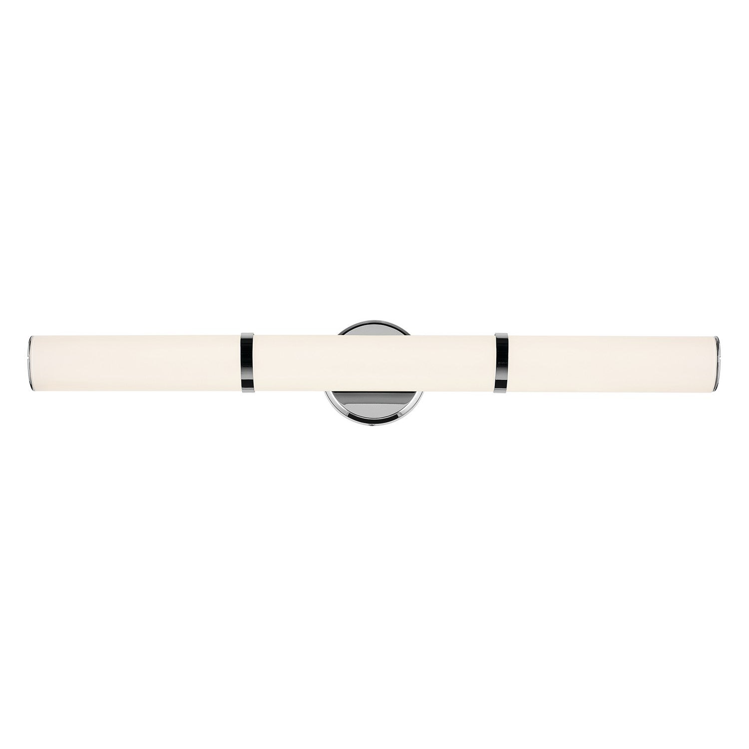 KICHLER 55189CHLED Rosh 32" Bath Bar Large Led With White Glass In Chrome