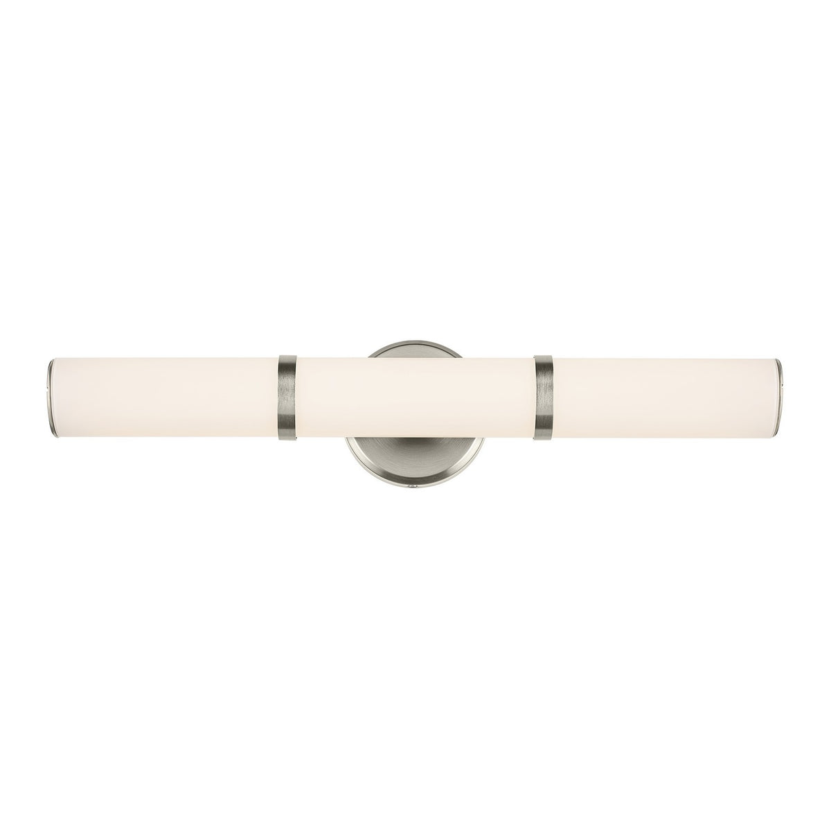 KICHLER 55188NILED Rosh 24.25" Bath Bar Medium Led With White Glass In Brushed Nickel