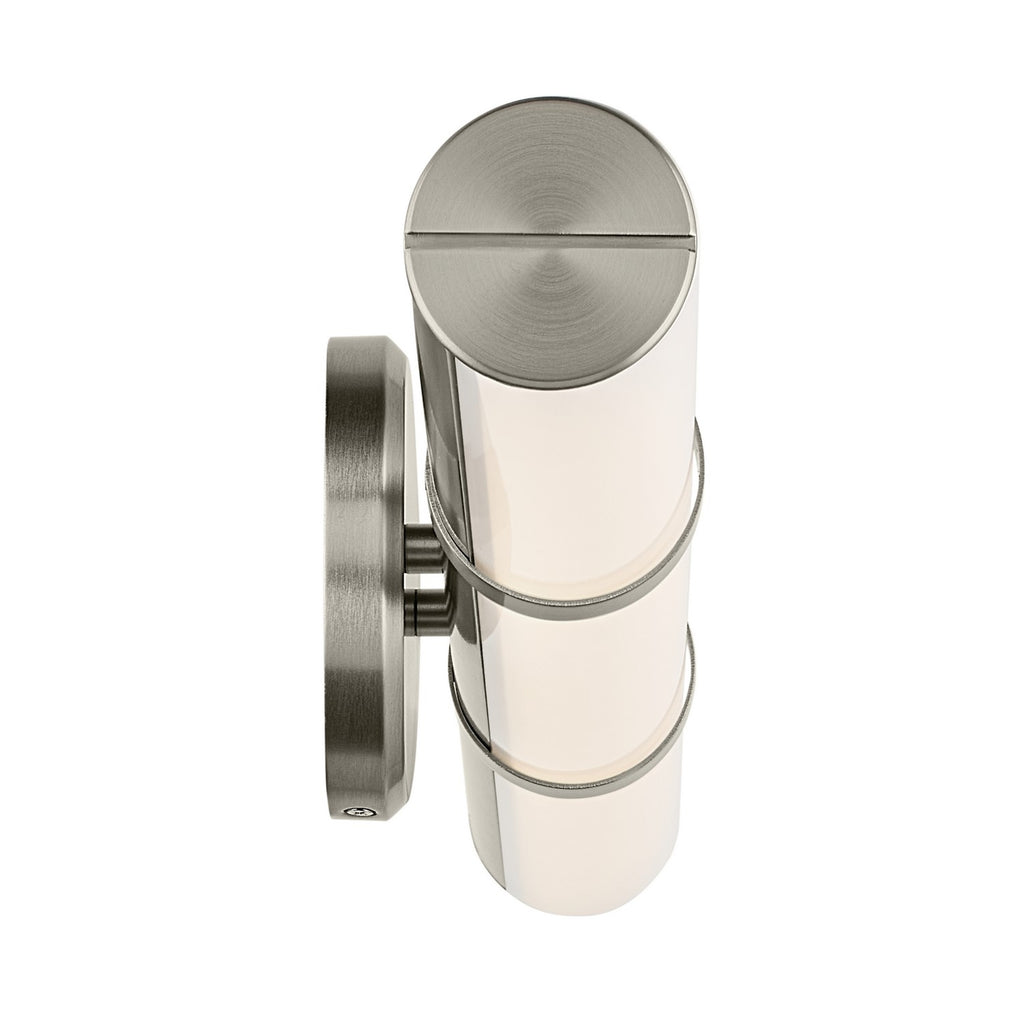 KICHLER 55188NILED Rosh 24.25" Bath Bar Medium Led With White Glass In Brushed Nickel