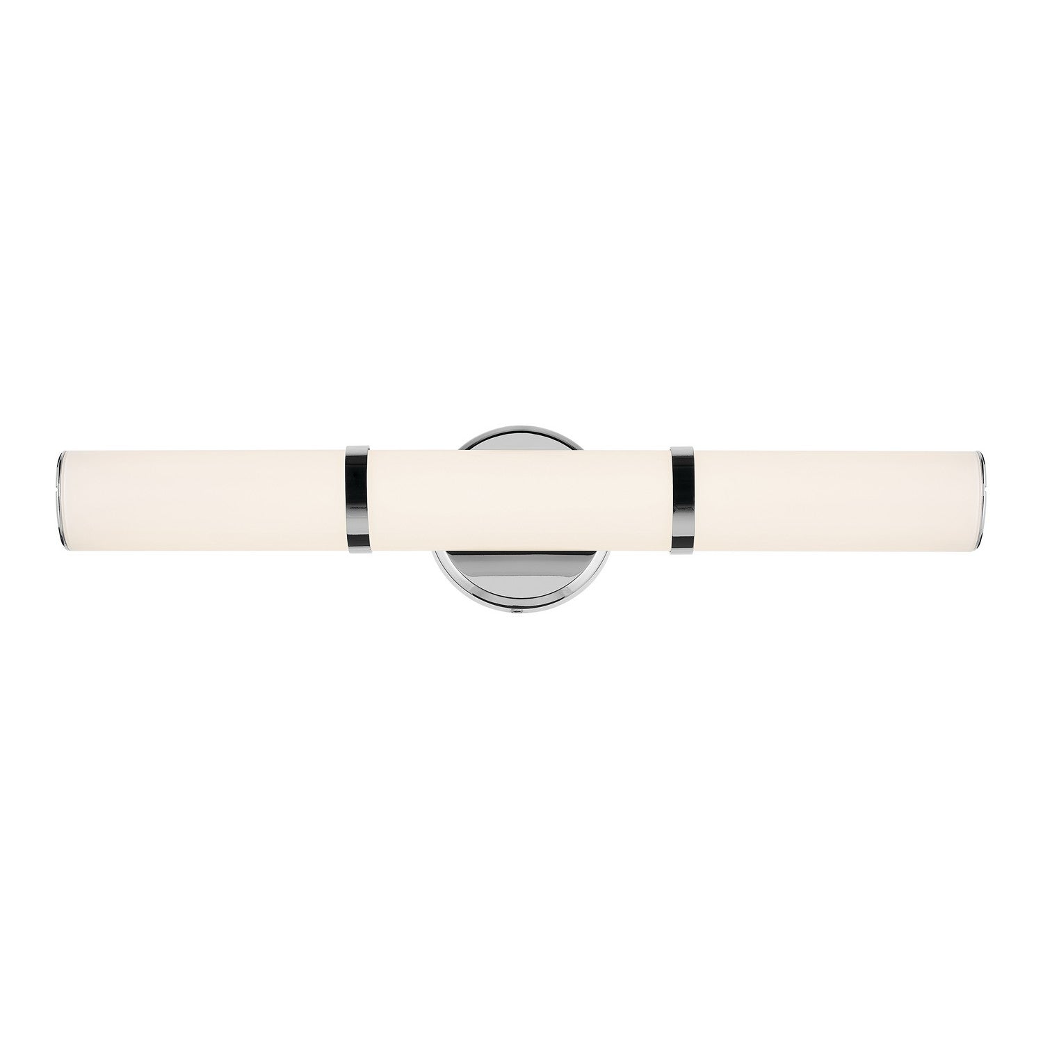 KICHLER 55188CHLED Rosh 24.25" Bath Bar Medium Led With White Glass In Chrome