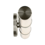 KICHLER 55187NILED Rosh 18" Bath Bar Small Led With White Glass In Brushed Nickel