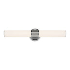 KICHLER 55192CHLED Sashi 24.25" Bath Bar Medium Led With White Glass In Chrome
