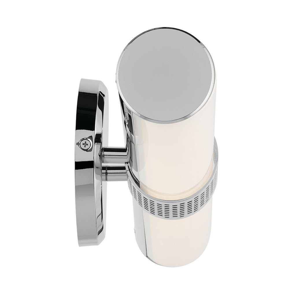 KICHLER 55192CHLED Sashi 24.25" Bath Bar Medium Led With White Glass In Chrome