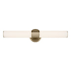 KICHLER 55192CPZLED Sashi 24.25" Bath Bar Medium Led With White Glass In Champagne Bronze