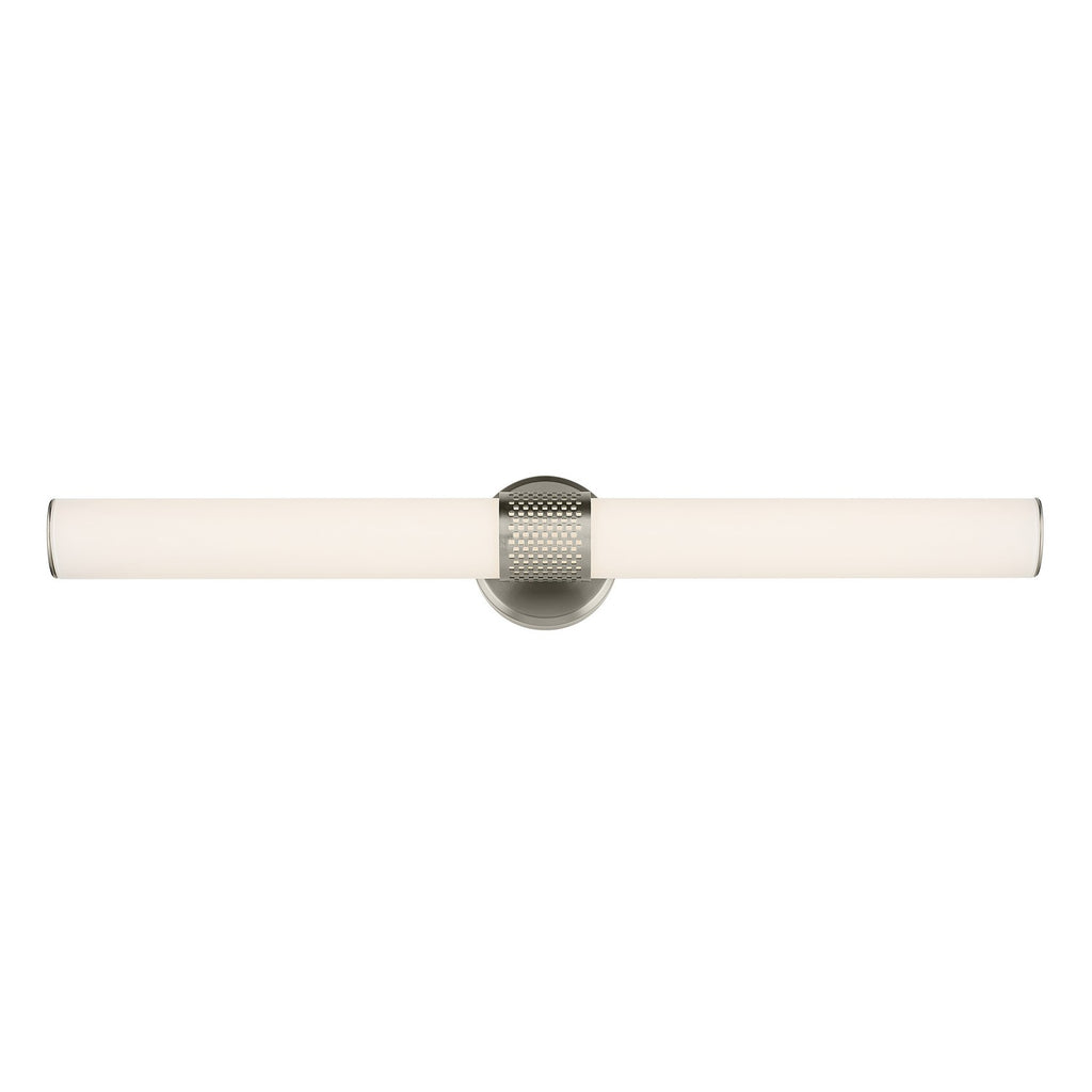 KICHLER 55193NILED Sashi 32" Bath Bar Large Led With White Glass In Brushed Nickel
