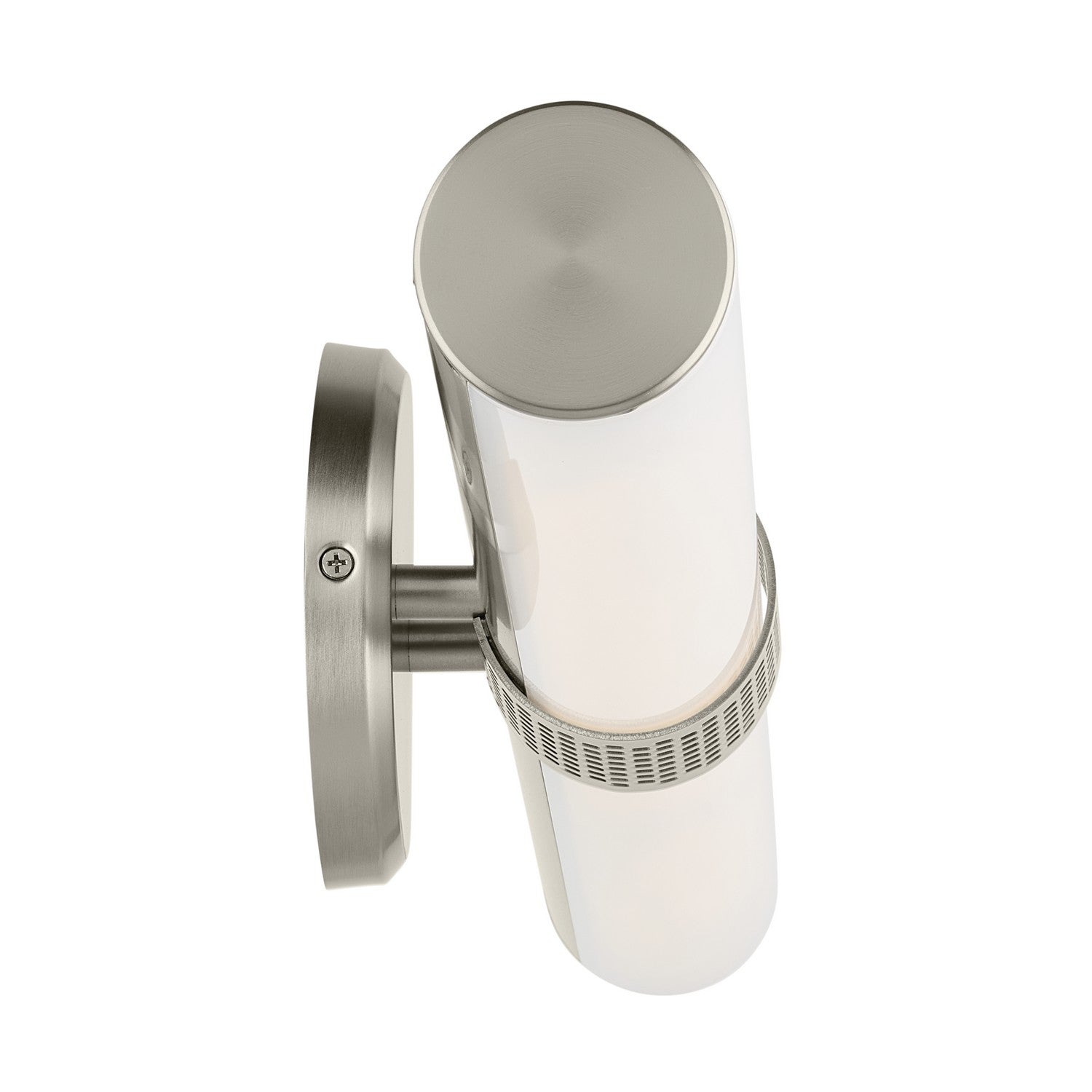 KICHLER 55193NILED Sashi 32" Bath Bar Large Led With White Glass In Brushed Nickel