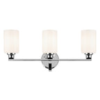 KICHLER 55226CH Gioe 24.25" 3-Light Vanity Light With Opal Glass In Chrome