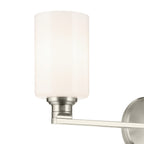 KICHLER 55226NI Gioe 24.25" 3-Light Vanity Light With Opal Glass In Brushed Nickel
