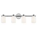 KICHLER 55203CH Shae 31" 4-Light Vanity Light With White Opal Glass In Chrome