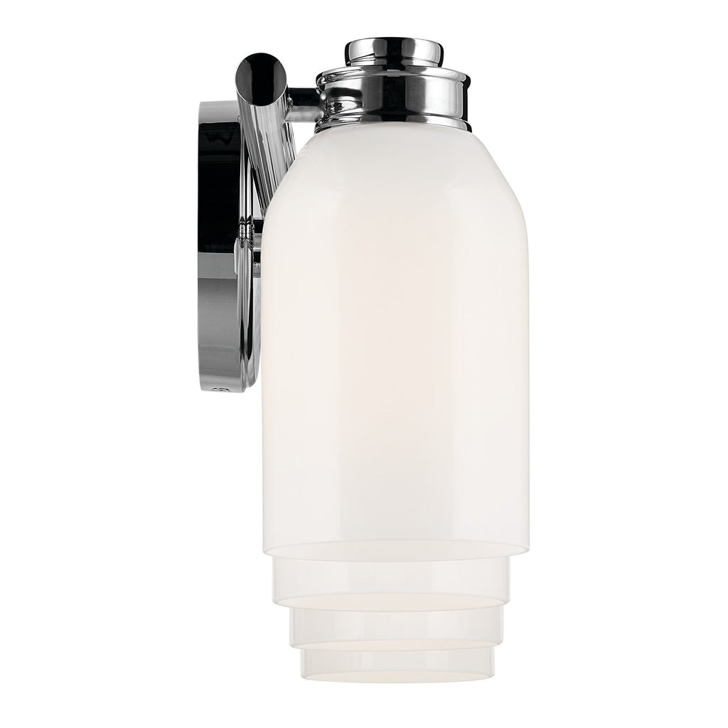 KICHLER 55203CH Shae 31" 4-Light Vanity Light With White Opal Glass In Chrome