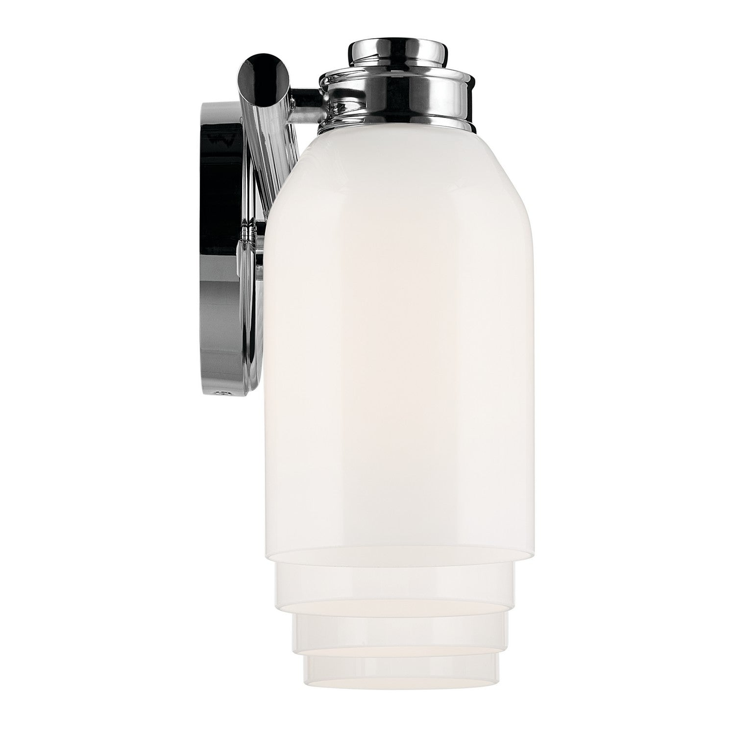 KICHLER 55203CH Shae 31" 4-Light Vanity Light With White Opal Glass In Chrome