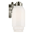 KICHLER 55202NI Shae 24.25" 3-Light Vanity Light With White Opal Glass In Brushed Nickel