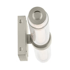KICHLER 55238NILED Laurene 26.5" Linear Bath Bar Medium Led With Clear Glass In Brushed Nickel