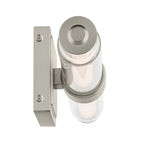 KICHLER 55237NILED Laurene 18.5" Linear Bath Bar Small Led With Clear Glass In Brushed Nickel