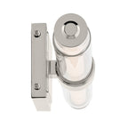 KICHLER 55237PNLED Laurene 18.5" Linear Bath Bar Small Led With Clear Glass In Chrome