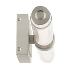 KICHLER 55239NILED Laurene 31" Linear Bath Bar Large Led With Clear Glass In Brushed Nickel