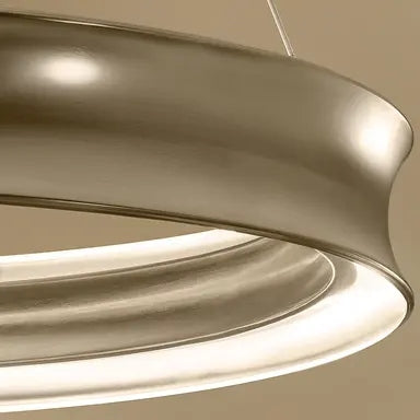 KICHLER 52746CPZLED Larousse 29.5 Inch Led Chandelier In Champagne Bronze
