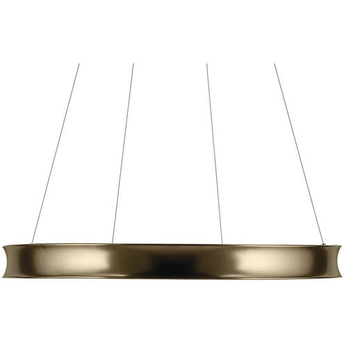 KICHLER 52747CPZLED Larousse 39.5 Inch Led Chandelier In Champagne Bronze