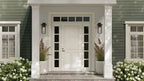 KICHLER 49928OZ Capanna 1-Light Extra-Large Wall Light With Clear Water Glass In Olde Bronze