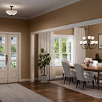KICHLER 43639BK Jolie 9-Light Chandelier With Satin Etched Glass In Black