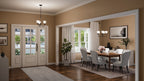 KICHLER 43638BK Jolie 5-Light Chandelier With Satin Etched Glass In Black