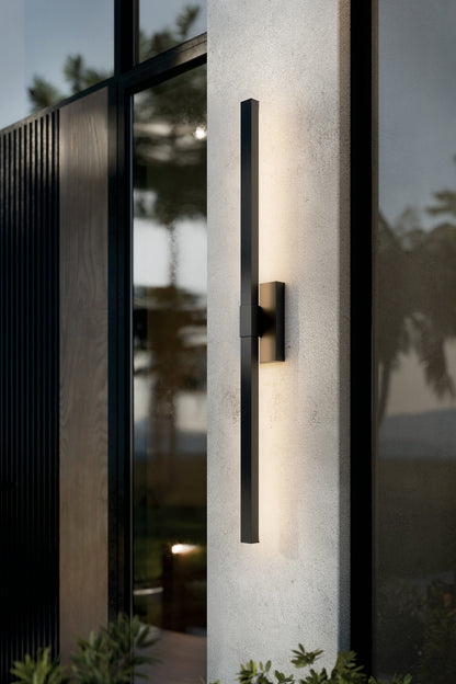 KICHLER 59149BKTLED Nocar Led Outdoor Wall Mount Textured Black