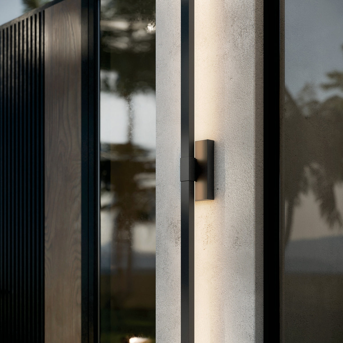 KICHLER 59150BKTLED Nocar Led Outdoor Wall Mount Textured Black