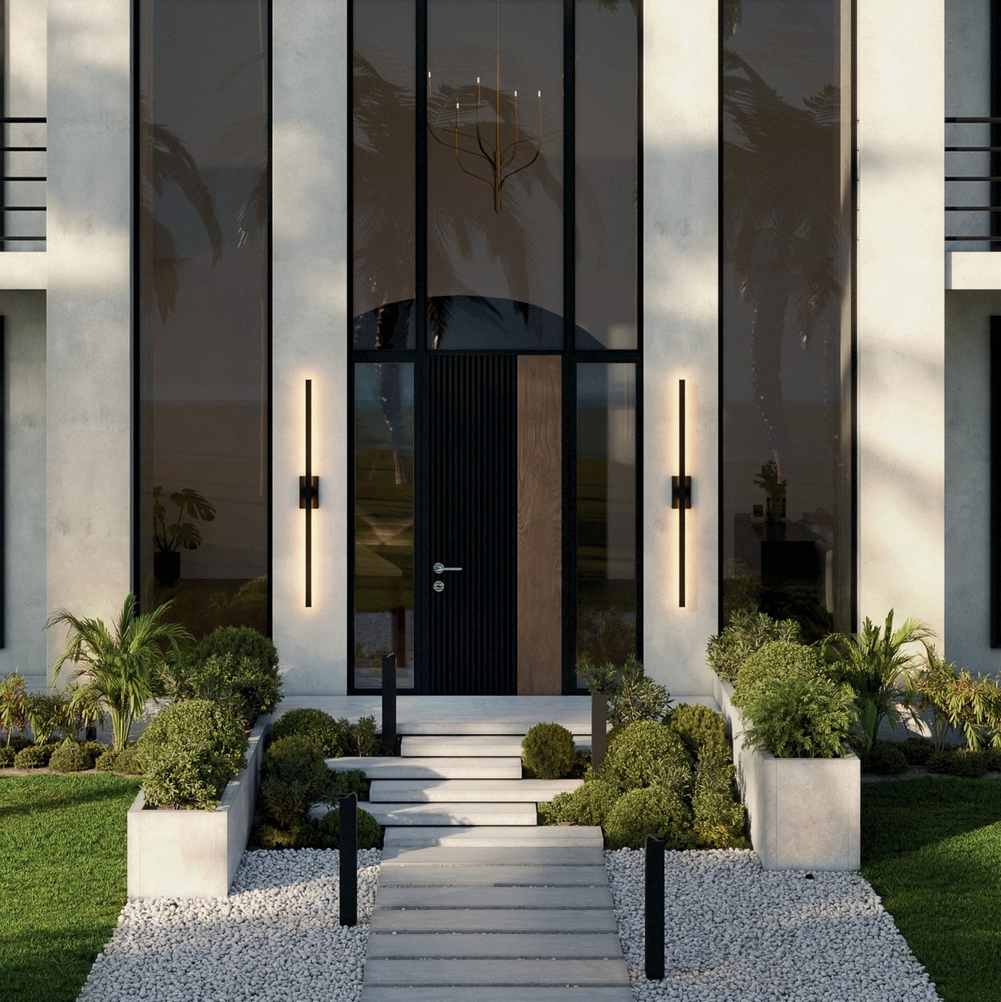 KICHLER 59150BKTLED Nocar Led Outdoor Wall Mount Textured Black