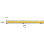 KICHLER 6COB116HTUNWH Tunable Dry Tape 24V Led Tape Light White