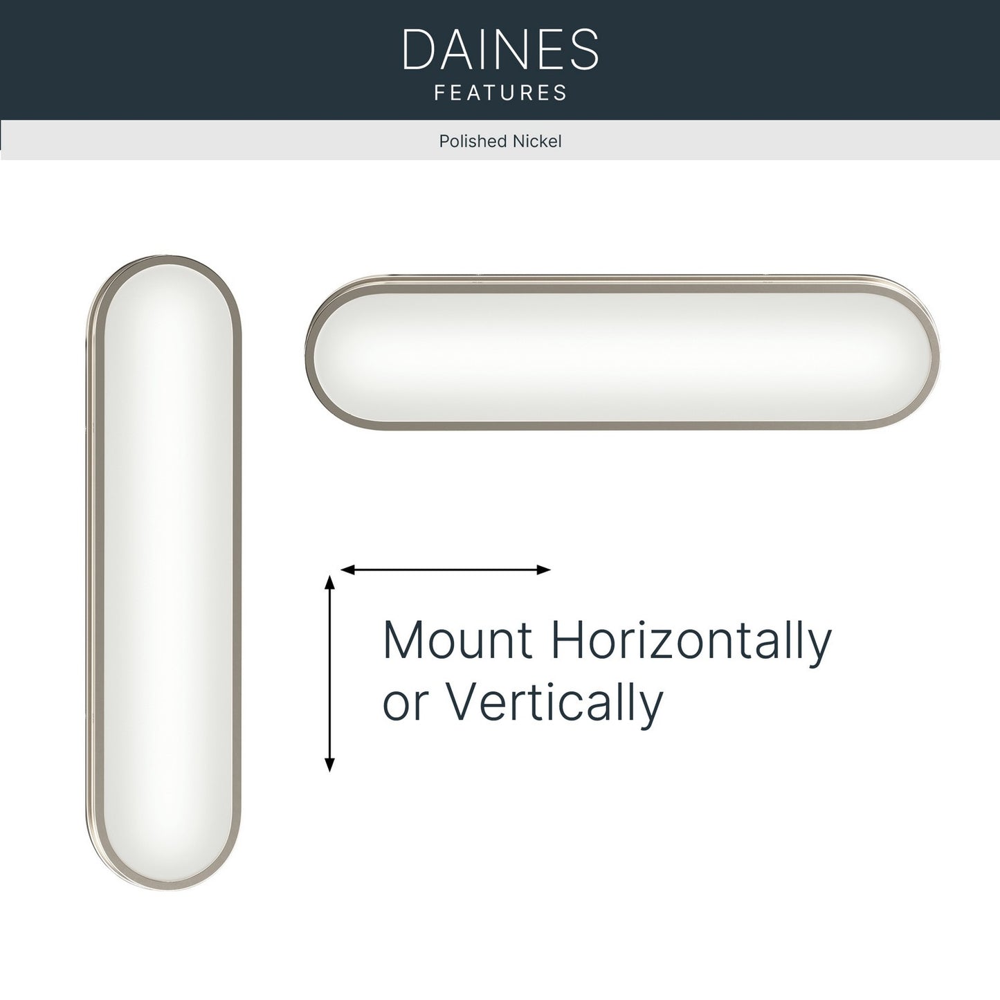 KICHLER 55246PNLED Daines Bath Bar
