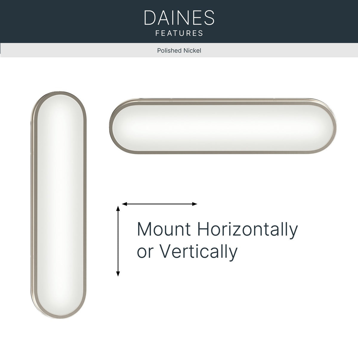 KICHLER 55246PNLED Daines Bath Bar
