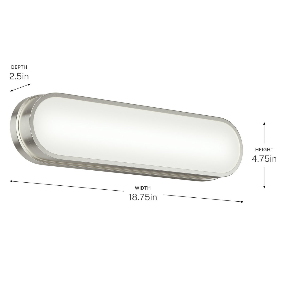 KICHLER 55246NILED Daines Bath Bar