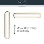 KICHLER 55247CPZLED Daines Bath Bar