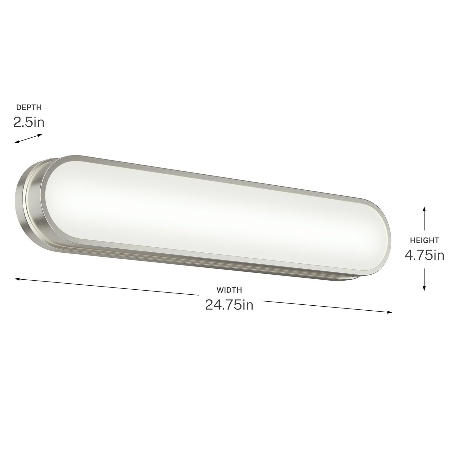 KICHLER 55247NILED Daines Bath Bar