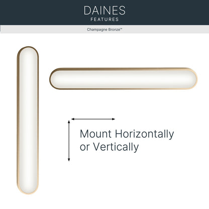 KICHLER 55248CPZLED Daines Bath Bar