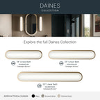 KICHLER 55248CPZLED Daines Bath Bar