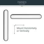 KICHLER 55248BKLED Daines Bath Bar
