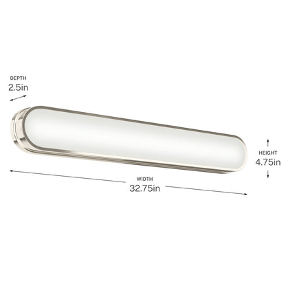 KICHLER 55248PNLED Daines Bath Bar