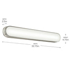 KICHLER 55248NILED Daines Bath Bar