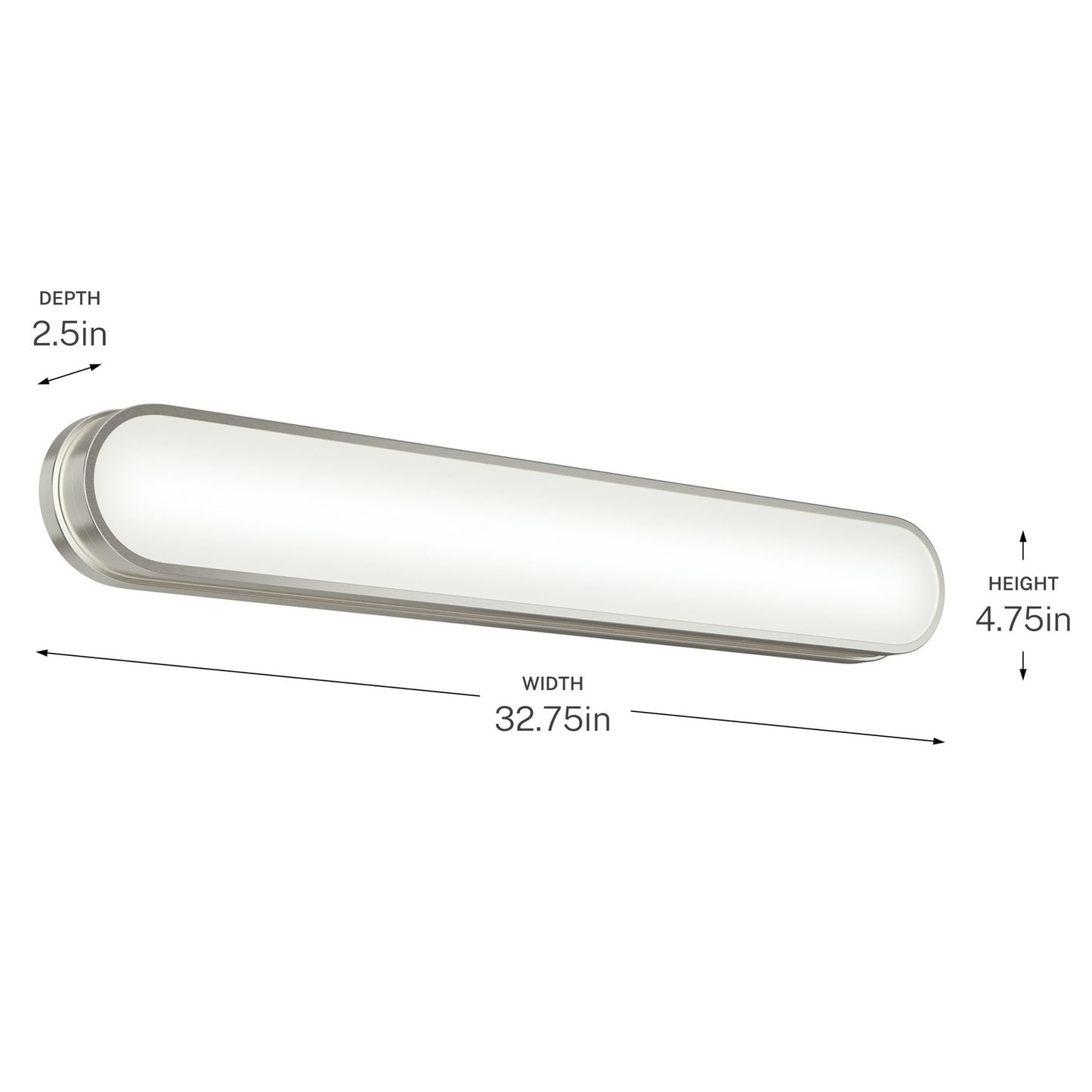 KICHLER 55248NILED Daines Bath Bar