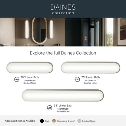 KICHLER 55248NILED Daines Bath Bar