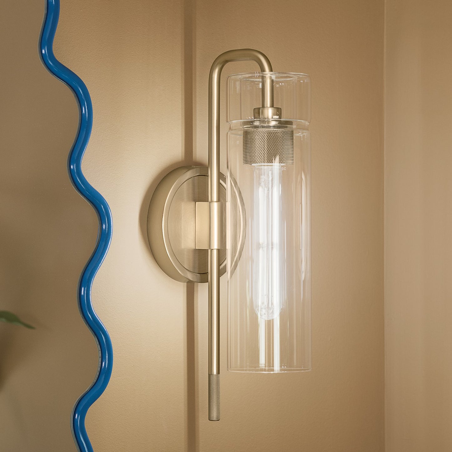 KICHLER 55250CPZ Niccol One Light Wall Sconce