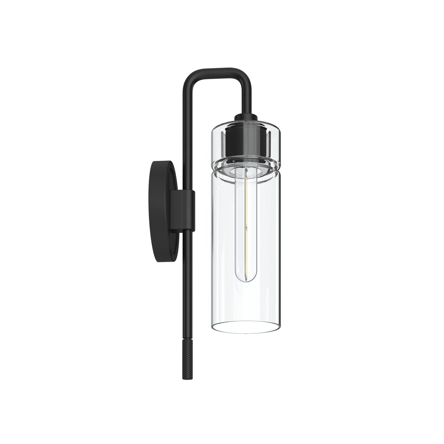 KICHLER 55250BK Niccol One Light Wall Sconce