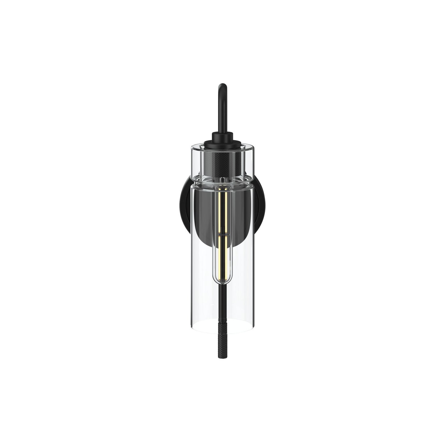 KICHLER 55250BK Niccol One Light Wall Sconce