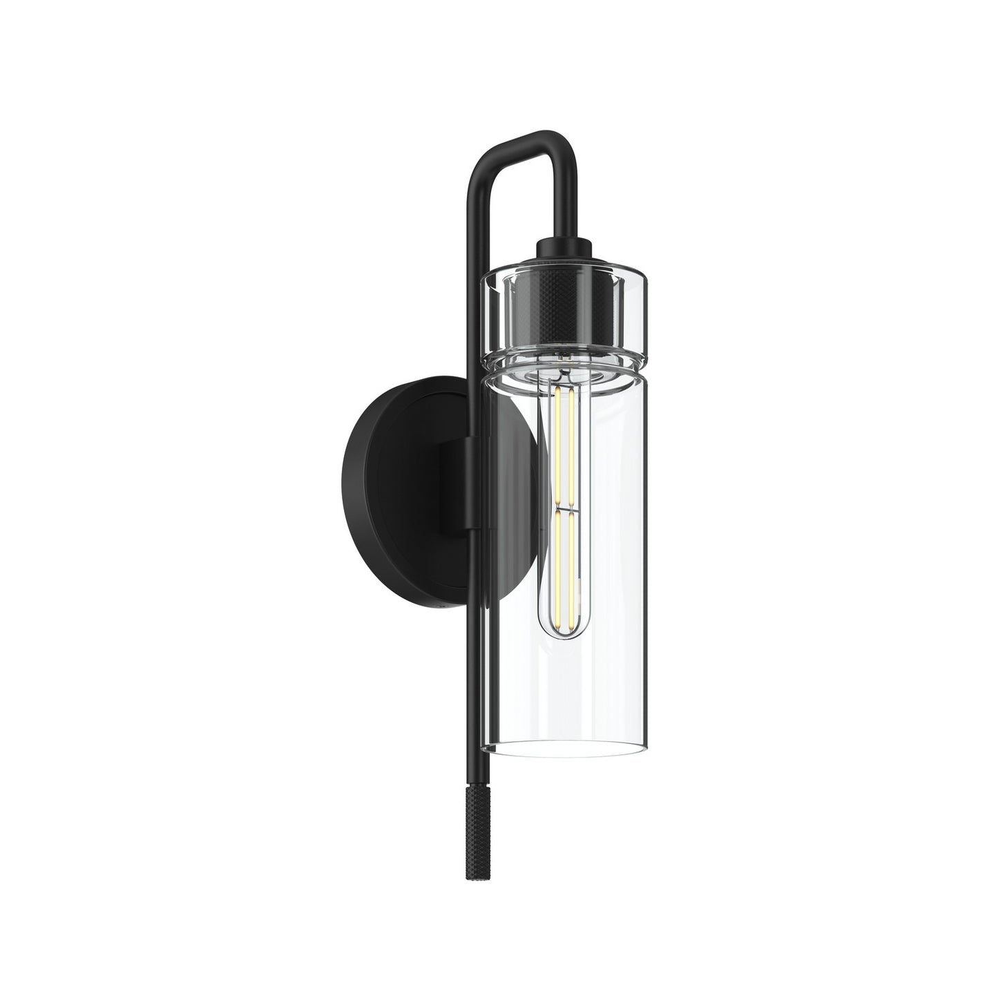 KICHLER 55250BK Niccol One Light Wall Sconce