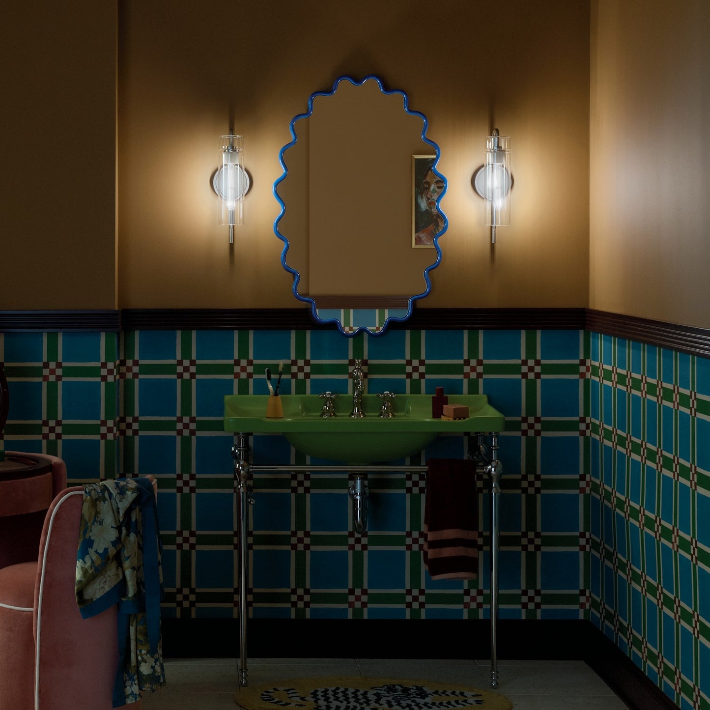 KICHLER 55250NI Niccol One Light Wall Sconce