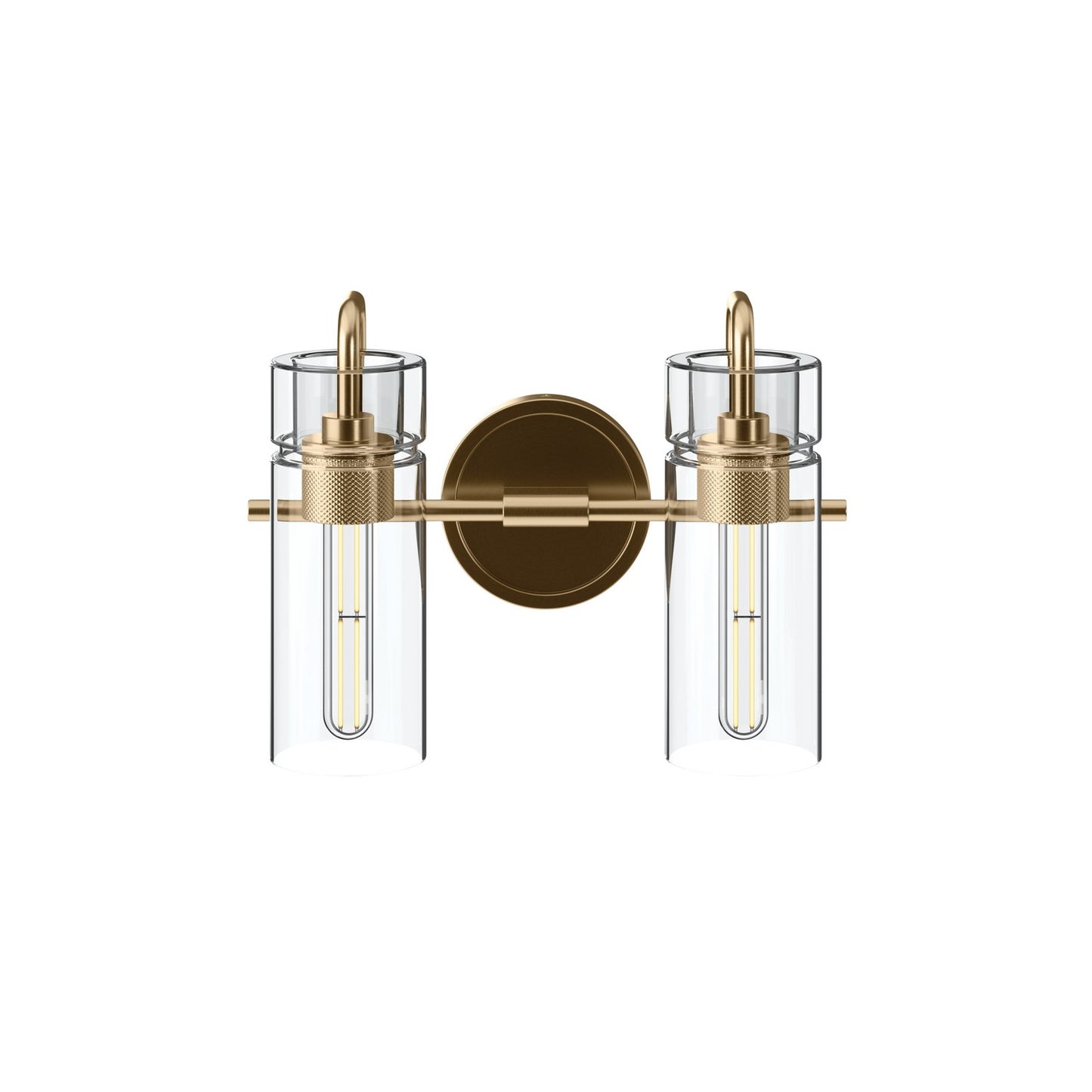 KICHLER 55251CPZ Niccol Two Light Bath
