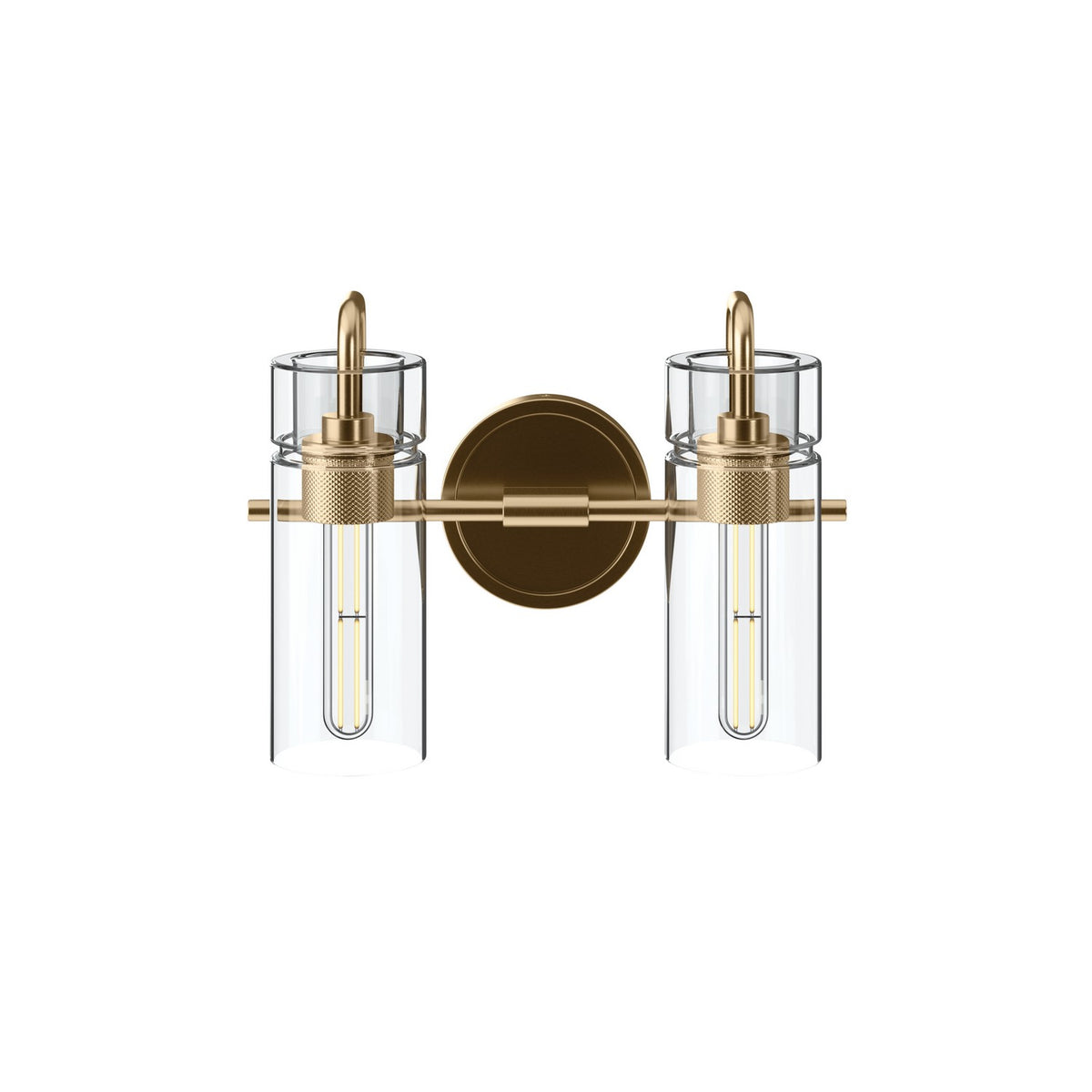 KICHLER 55251CPZ Niccol Two Light Bath