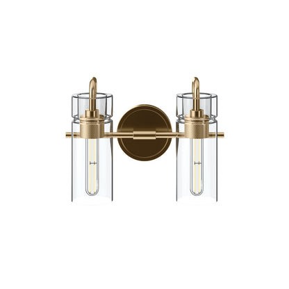 KICHLER 55251CPZ Niccol Two Light Bath