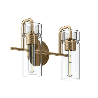 KICHLER 55251CPZ Niccol Two Light Bath